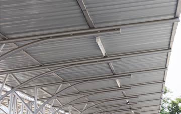 installing Little Madeley metal roofing